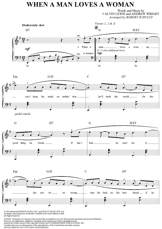When A Man Loves A Woman