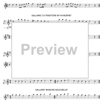 30 Dances from Thoinot Arbeaus Dancing School - Tourdion