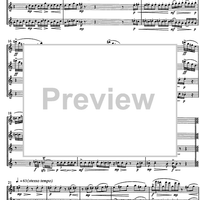 Pas de quatre (3 impromptus) - Score