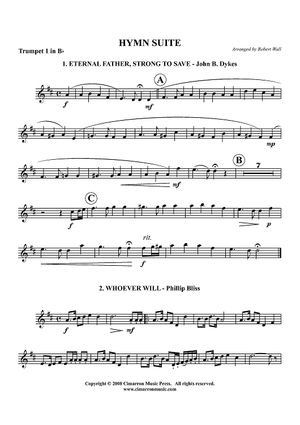 Hymn Suite - Trumpet 1 in Bb