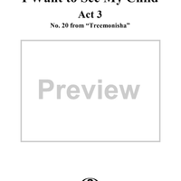 Treemonisha, No. 20: I Want to See My Child