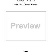 Concert Study No. 3