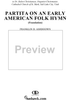 Partita On An Early American Folk Hymn (Foundation)