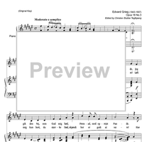 En digters sidste sang Op.18 No. 3