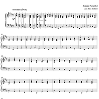 Canon and Gigue in D - Harpsichord