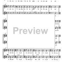 Tre Madrigali - Score