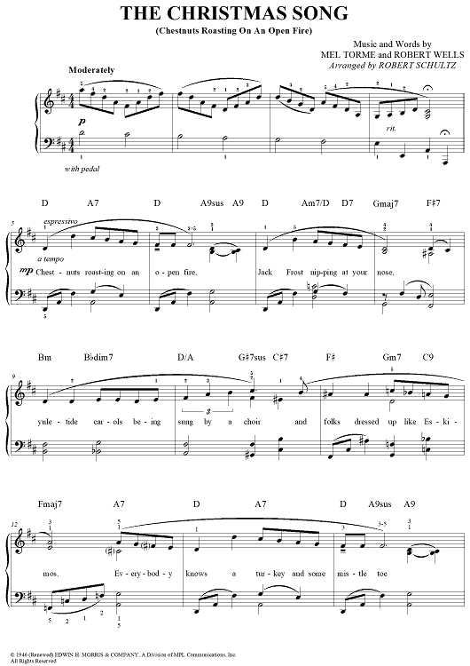 The Christmas Song (Chestnuts Roasting On An Open Fire)