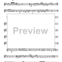 Fünffstimmigter blasender Music - B-flat Trumpet 2