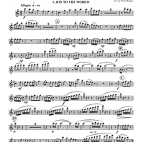 Holiday Collection I - Clarinet 1