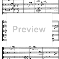 Comedy for Five Winds - Score