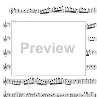 Three Part Sinfonia No.13 BWV 799 a minor - B-flat Soprano Saxophone