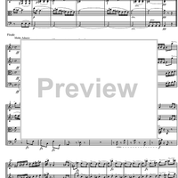 String Quartet Op.44 - Score