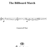 The Billboard March - E-flat Cornet