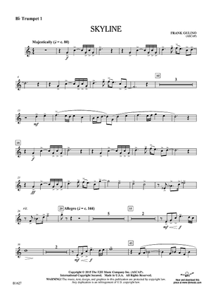 Skyline - Bb Trumpet 1