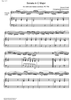 Sonata C Major RV754 - Score