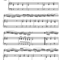 Sonata C Major RV754 - Score