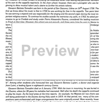 Messa breve in Re (Missa brevis in D Major) - Preface