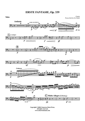 Erste Fantasie, Op. 339 - Tuba