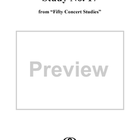 Concert Study No. 17