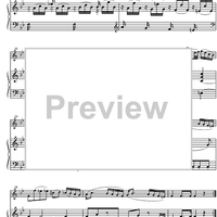 Sonata No. 5 Bb Major KV10 - Score