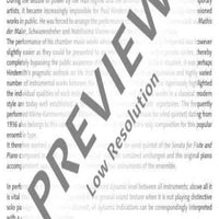 Sonate - Score and Parts