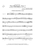 Two Madrigals, Vol. 7 - from Morley's "First Book of Madrigals to 4 Voices" (1594) - Trumpet 2 in Bb