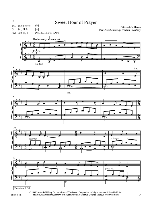 Sweet Hour of Prayer