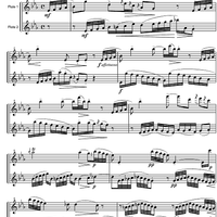 Duetto No. 5 - Score