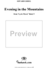 Lyric Pieces Book 9, op. 68, no. 4: Evening in the mountains