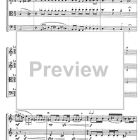 Petit quartet de corda (Little string quartet) - Score