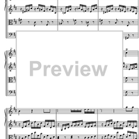 Quartet D Major KV285 - Score