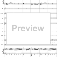 "Die Entführung aus dem Serail", Act 2, No. 14 "Vivat Bacchus, Bacchus lebe" - Full Score