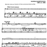 Divertimento - Piano Score