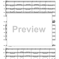 Bravura Variations on a theme by N. Dezede (1740-1792) - Score