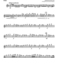 While By the Sheep We Watched at Night - Flute