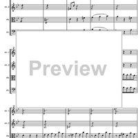 String Quartet No. 1 g minor D18 - Score