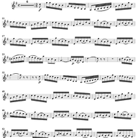 "Ja, tausendmal Tausend", Aria, No. 3 from Cantata No. 43: "Gott fähret auf mit Jauchzen" - Violin