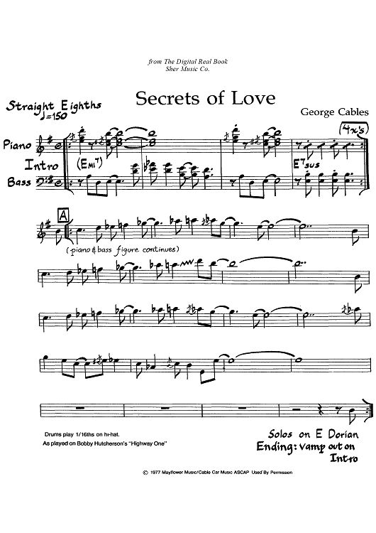 Secrets Of Love - C Instruments