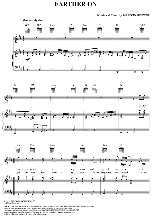 ジャクソン ブラウン　スコア(楽譜)ピアノ&ギター1976 2025年最新】Yahoo!オークション -ジャクソンブラウン 楽譜の中古品