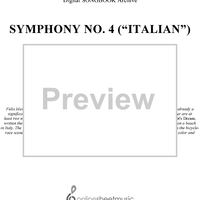 Symphony No.4 ("Italian")