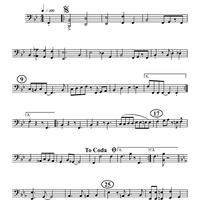 Beale Street Blues - Trombone