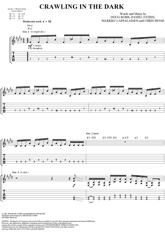 Crawling in the Dark