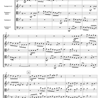 Ricercar del sesto tuono - Score