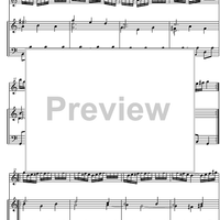 Allegro from Sonata C Major BWV 529