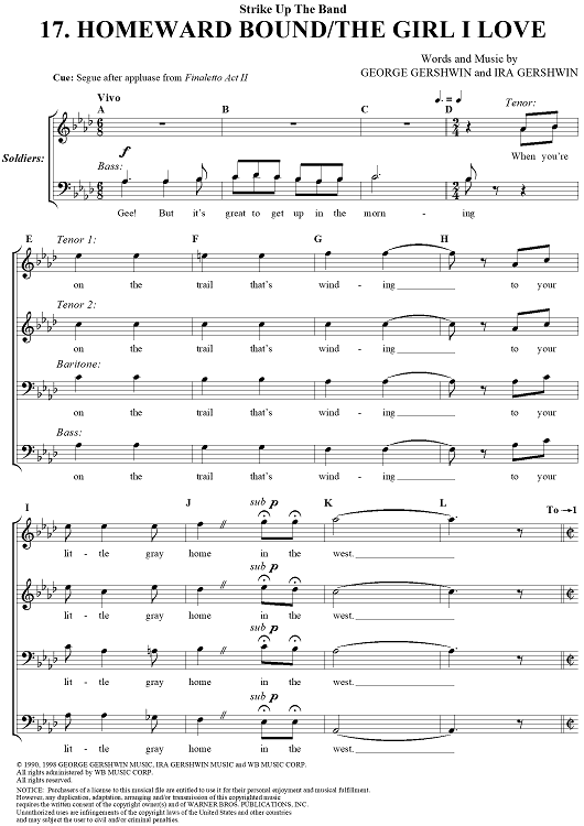 Homeward Bound / The Girl I Love