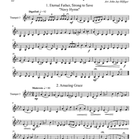Four Favorite Hymns - Trumpet 3
