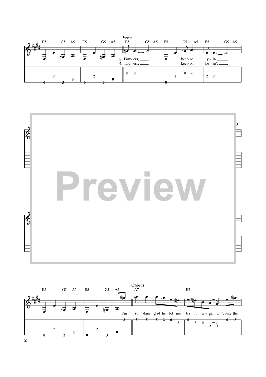 Higher Ground" Sheet Music by Stevie Wonder; Red Hot Chili Peppers for