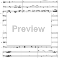 Double Clavier Concerto No. 3 in C Minor, Movement 2   (BWV 1062) - Score
