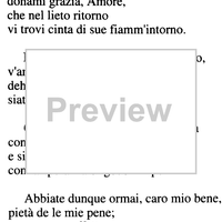 Se partendo da voi vi lascio il core