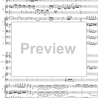 Flute & Harp Concerto in C Major, Movement 1 K297c (K299) - Full Score